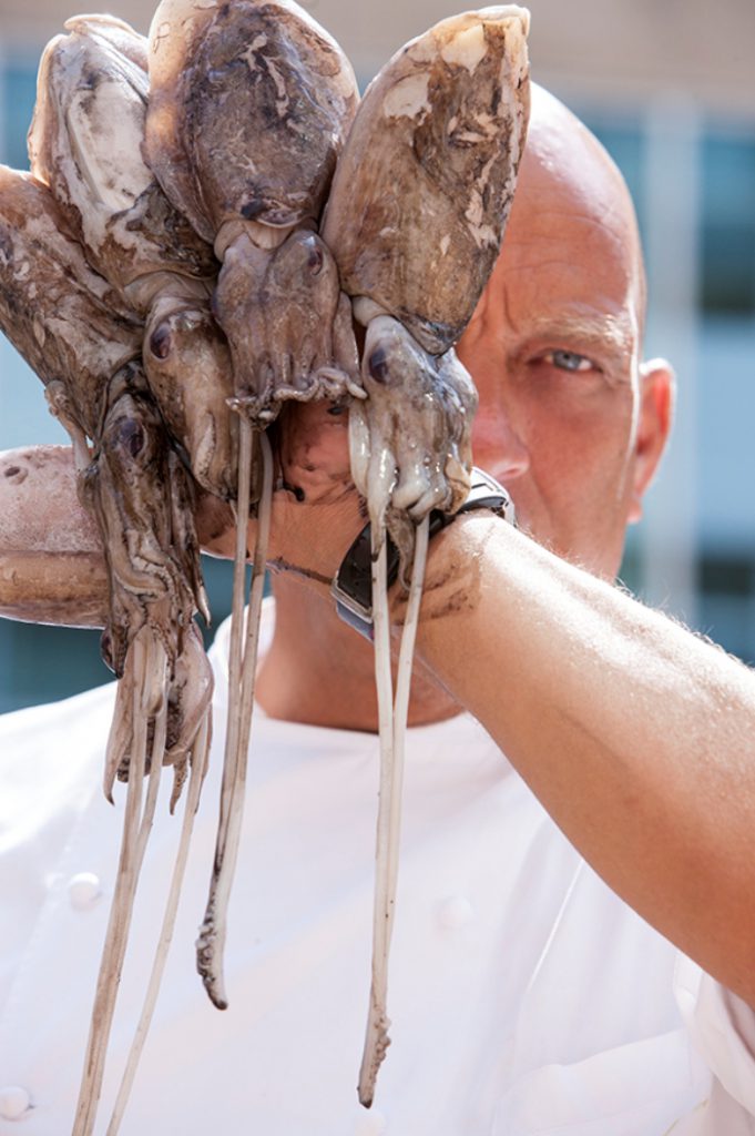 Tip van de chef, inktvis Herman den Blijker